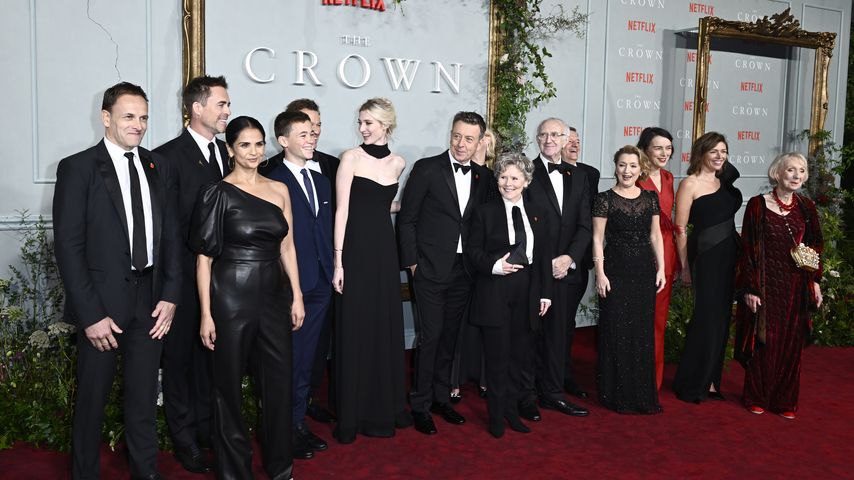 Die "The Crown"-Stars bei der Premiere der fünften Staffel im November 2022