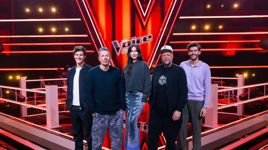 Wincent Weiss, Michi Beck, Lena Meyer-Landrut, Smudo und Álvaro Soler, "The Voice Kids"-Coaches