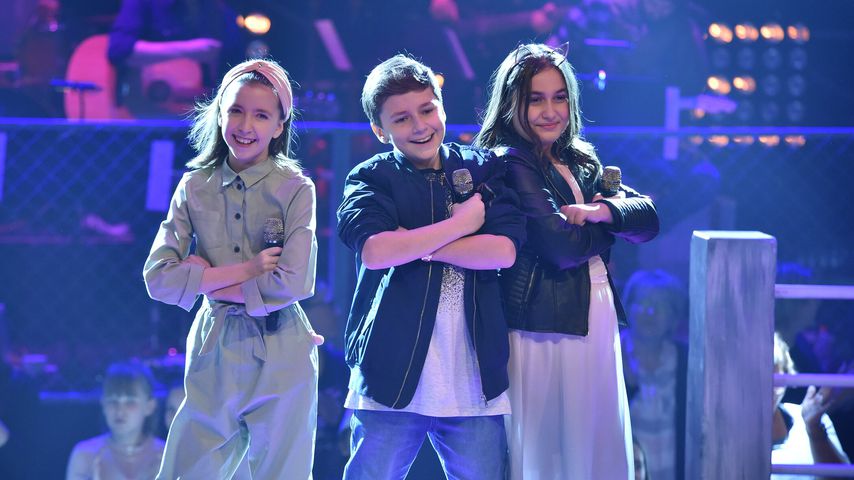 Die "The Voice Kids"-Kandidaten Elin, David und Learta