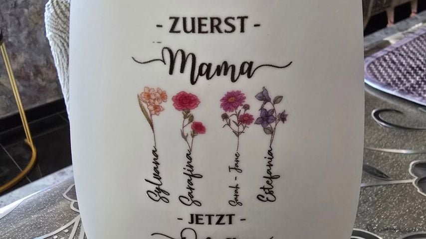Die Vase von Silvia Wollny