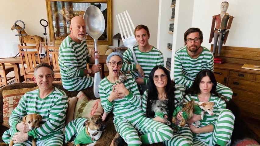 Familie Willis-Moore im April 2020