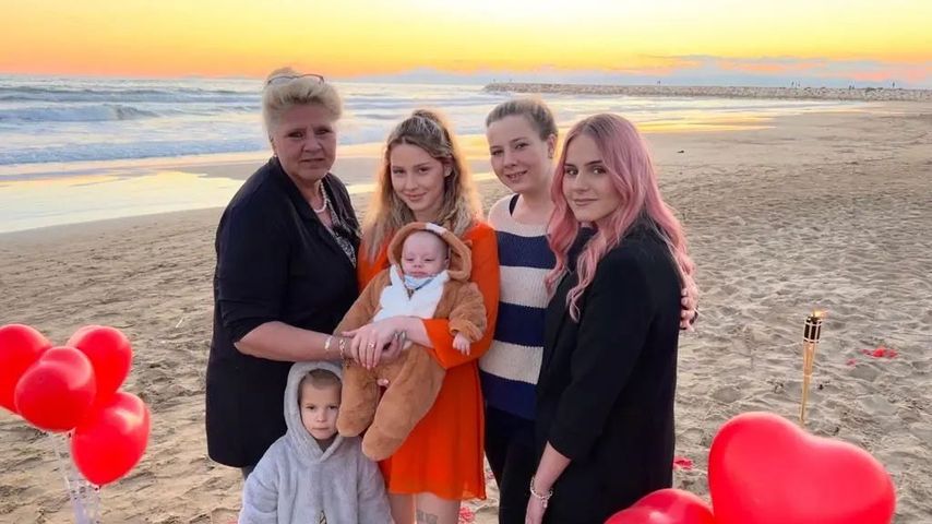 Die Wollnys am Strand
