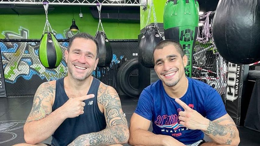 Diego Braga und sein Sohn Gabriel