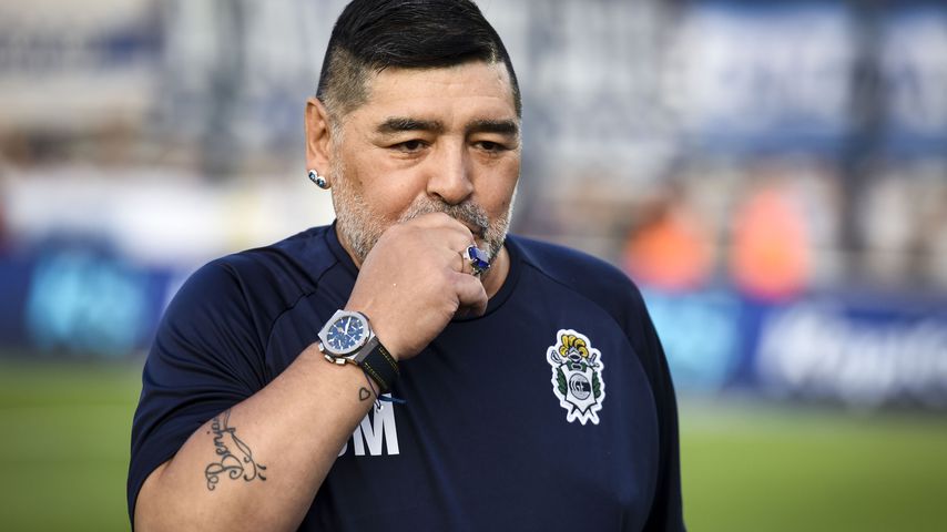Diego Maradona in La Plata, Argentinien im Jahr 2020