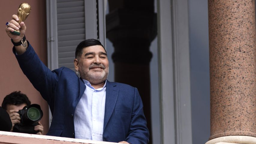 Diego Maradona, ehemaliger Fußballspieler