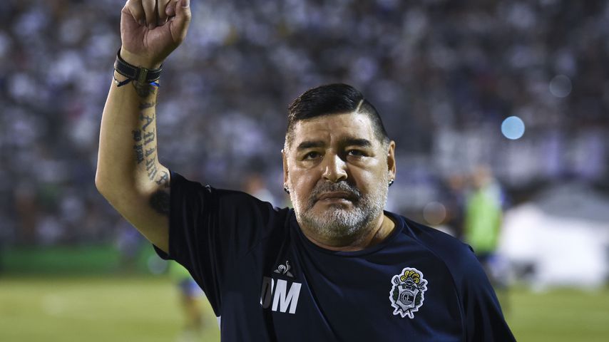 Diego Maradona, argentinische Fußballlegende