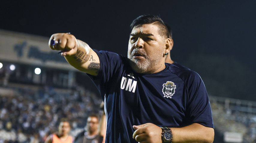 Diego Maradona im Januar 2020