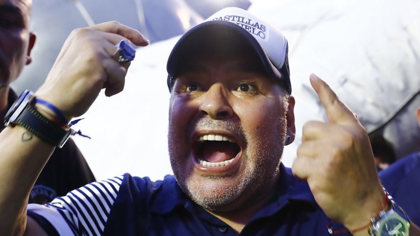 Diego Maradona im Februar 2020