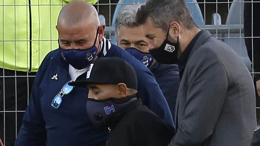 Diego Maradona am 30. Oktober 2020