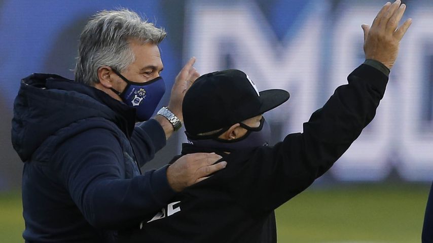 Diego Maradona am 30. Oktober 2020
