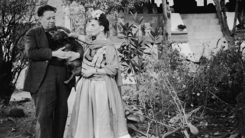 Diego Rivera und Frida Kahlo in den 40er-Jahren