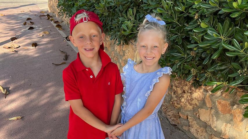 Diego und Jenna Büchner, Kinder von Danni Büchner