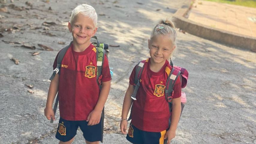 Danni Büchners Kinder Diego und Jenna