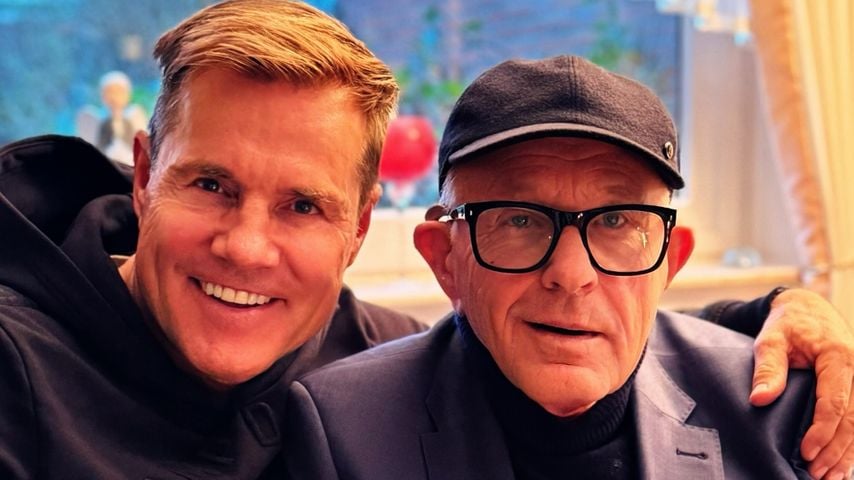 Dieter Bohlen mit seinem Vater Hans Bohlen, Januar 2025