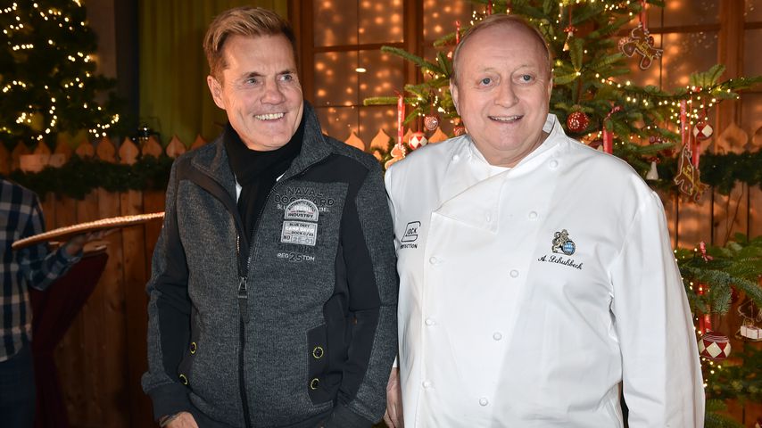 Dieter Bohlen und Alfons Schuhbeck, November 2019