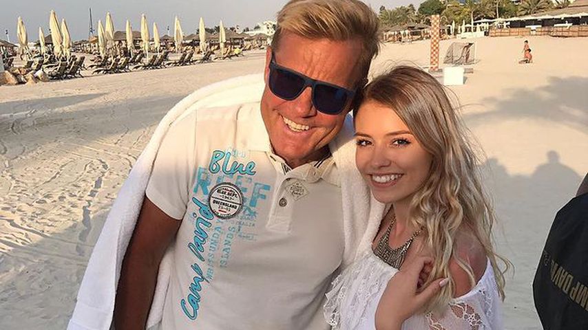 Dieter Bohlen und Bianca Jenny bei den DSDS-Dreharbeiten 2017