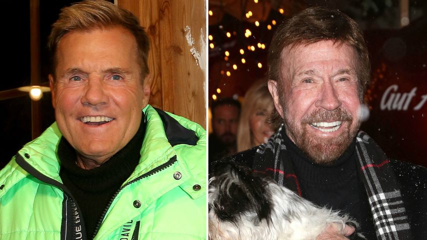 Dieter Bohlen und Chuck Norris eröffnen VIP-Weihnachtsmarkt