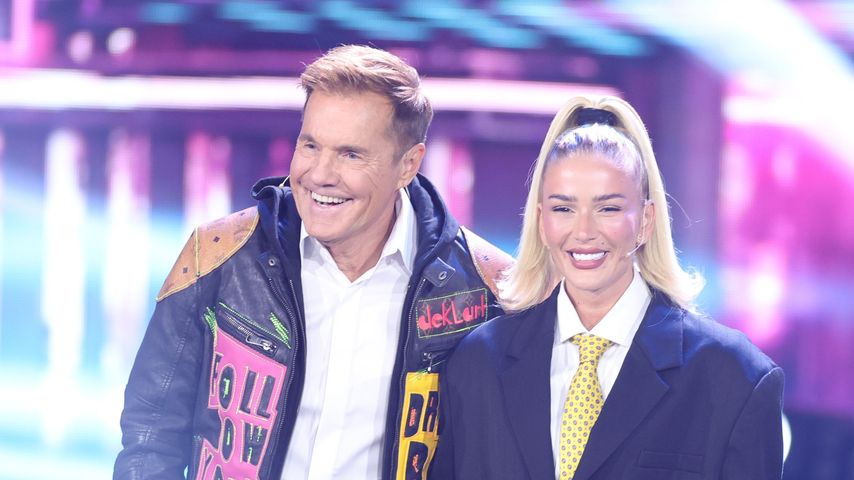 Dieter Bohlen und Loredana beim DSDS-Finale 2024