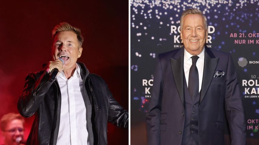 Collage: Dieter Bohlen und Roland Kaiser