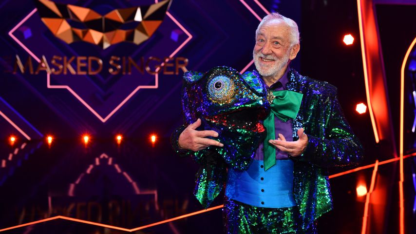 Dieter Hallervorden bei "The Masked Singer" im April 2020