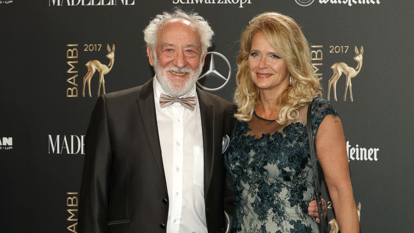 Dieter Hallervorden und Christiane Zander im November 2016 in Berlin