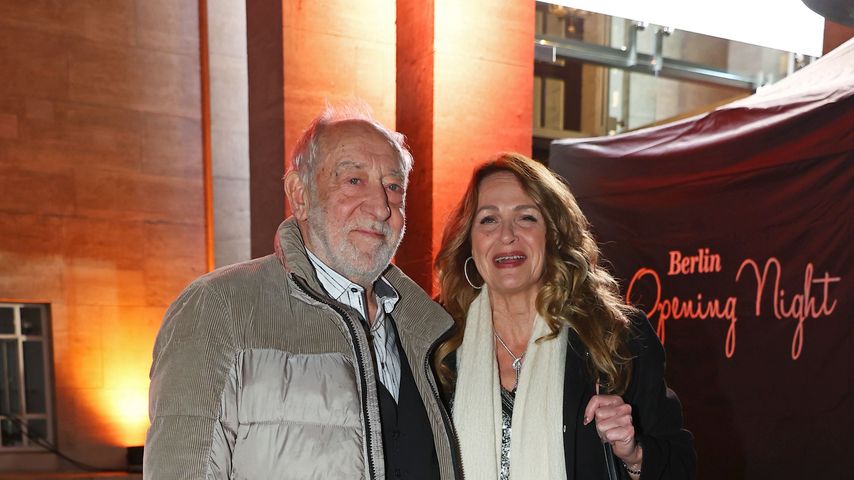 Kabarettist Dieter Hallervorden mit seiner Frau Christiane