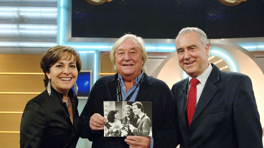 Dieter Pröttel (M.) mit Kurt und Paola Felix bei "Verstehen Sie Spaß?"