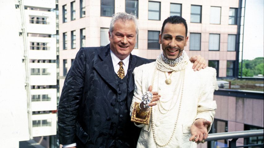 Dieter Schroth und Harald Glööckler, 2000 in Berlin