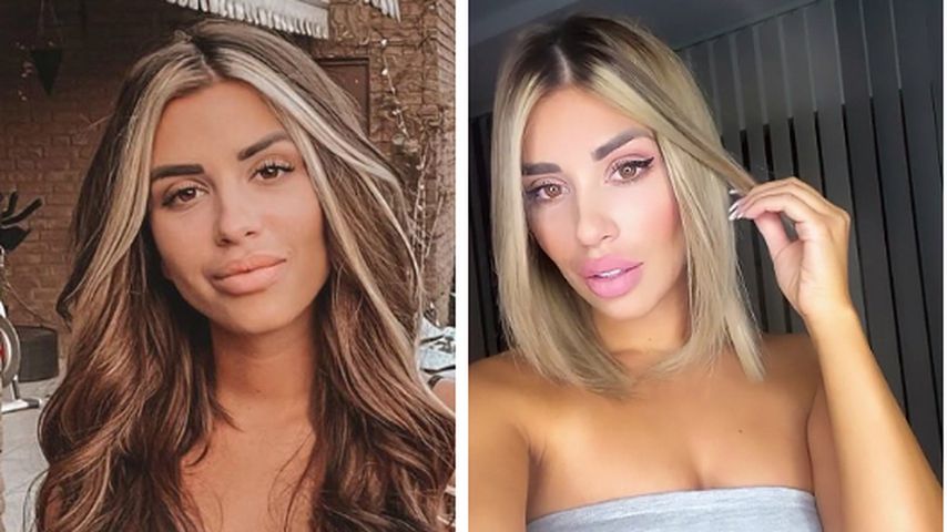 Collage: Dijana Cvijetic vor (links) und nach (rechts) ihrem Umstyling
