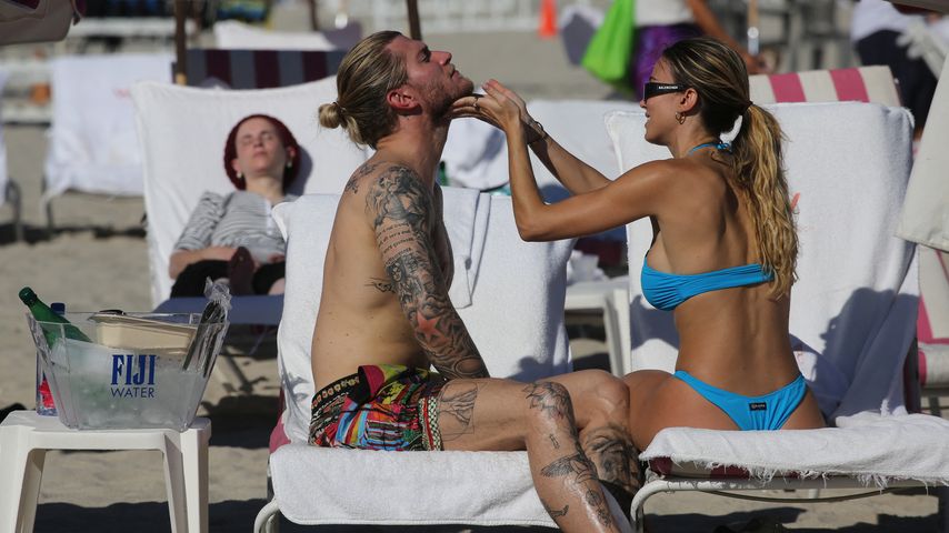 Loris Karius und Diletta Leotta, November 2022