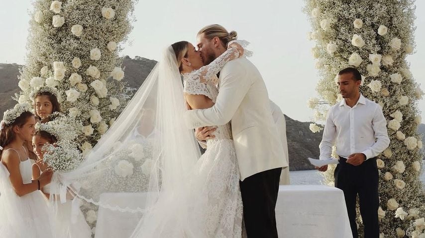 Diletta Leotta und Loris Karius bei ihrer Hochzeit im Juni 2024