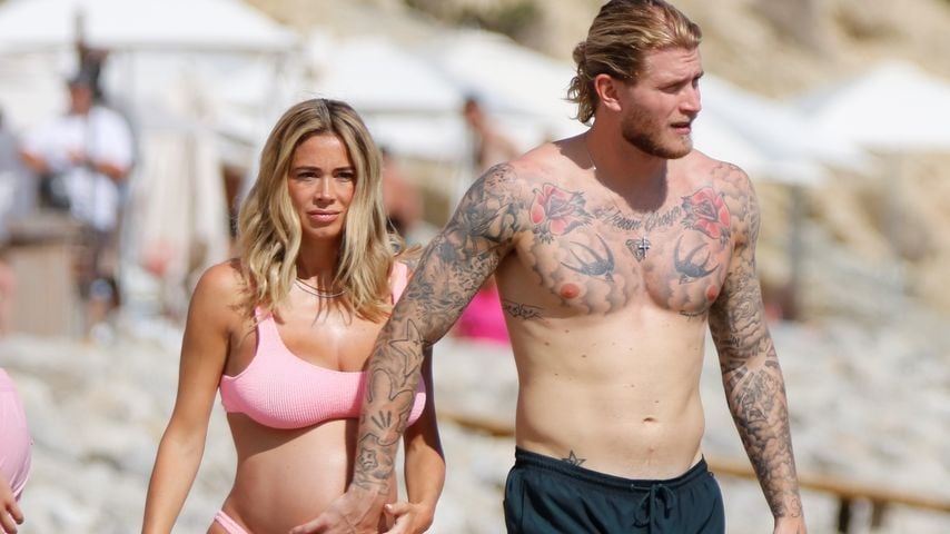 Diletta Leotta und Loris Karius