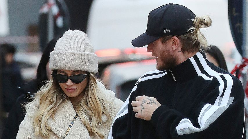 Diletta Leotta und Loris Karius