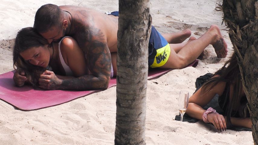 Diogo und Celina bei "Ex on the Beach"
