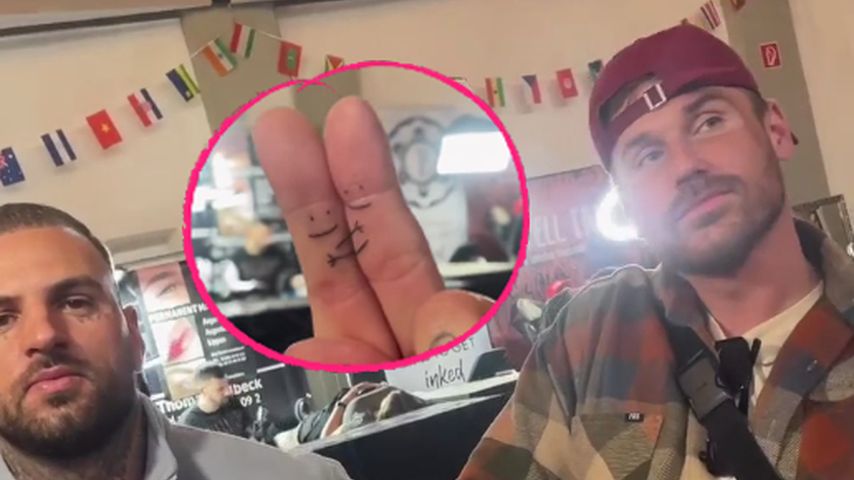 Diogo Sangre und Chris Broy haben neues Freundschaftstattoo!