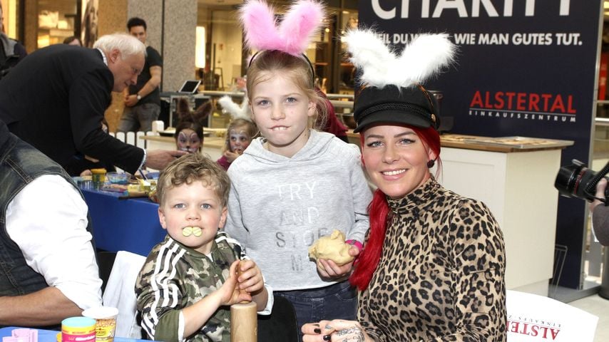 Dion, Delani und Dana Diekmeier, März 2019