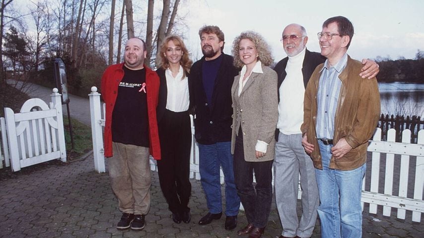 Dirk Bach, Cornelia Corba, Jürgen von der Lippe, Christiane Brammer, Ralf Gregan, Herbert Feuerstein