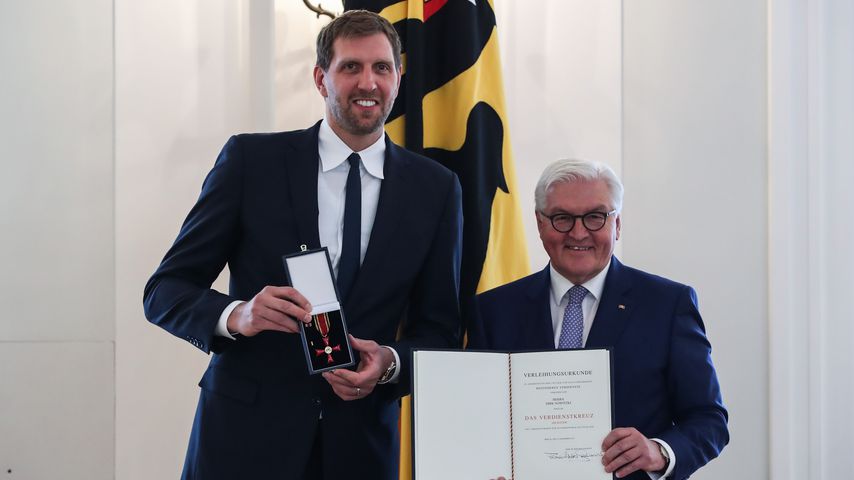 Große Ehre: Dirk Nowitzki bekommt das Bundesverdienstkreuz