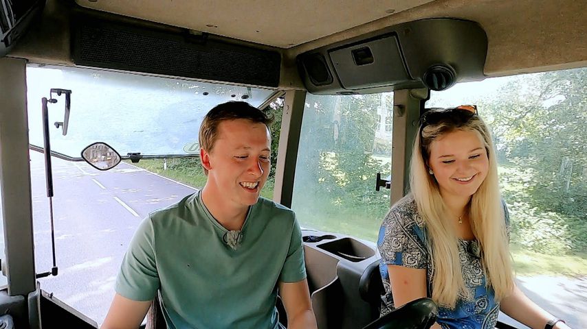 Dirk und Sophie bei "Bauer sucht Frau"  2021