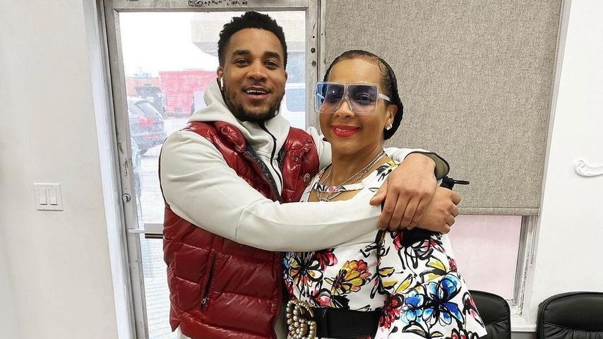 Dishawn Thompson mit seiner Mutter Andrea