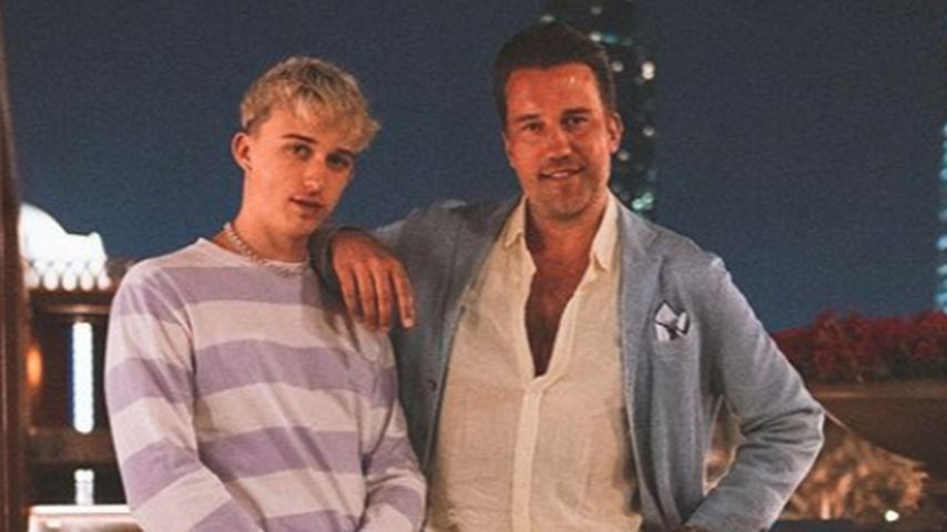 DJ Antoine und sein Sohn Sebastian Konrad
