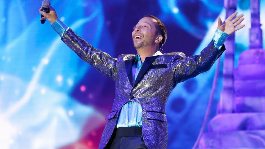 DJ Bobo bei einem Open Air Festival im Juli 2014