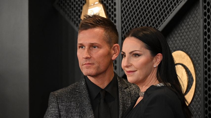 DJ Kaskade und seine Frau Naomi Raddon im Februar 2024