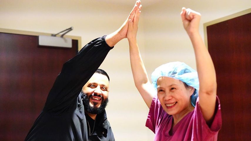 Dj Khaled mit der Ärztin Dr. Jin