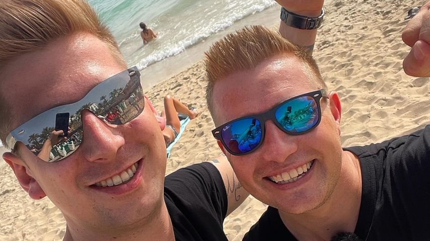 Schlager-Duo DJ-Robin und Schürze im Juli 2023