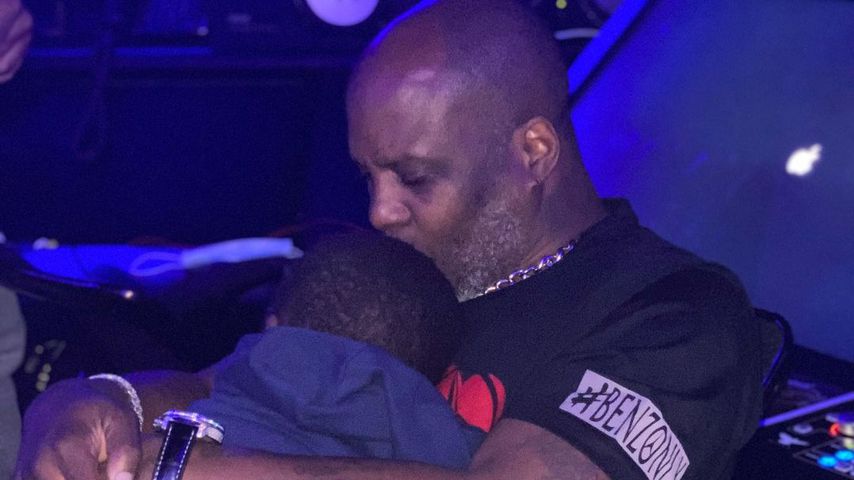 DMX mit einem seiner Söhne