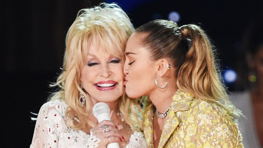 Dolly Parton und Miley Cyrus, 2019