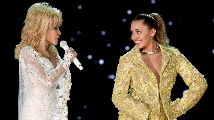 Verrücktes Geschenk: Das bekam Miley Cyrus von Patin Dolly!