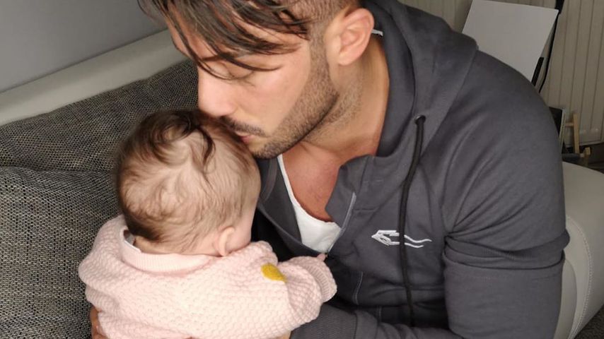 Domenico de Cicco (rechts) und seine Tochter Lia (links), September 2019