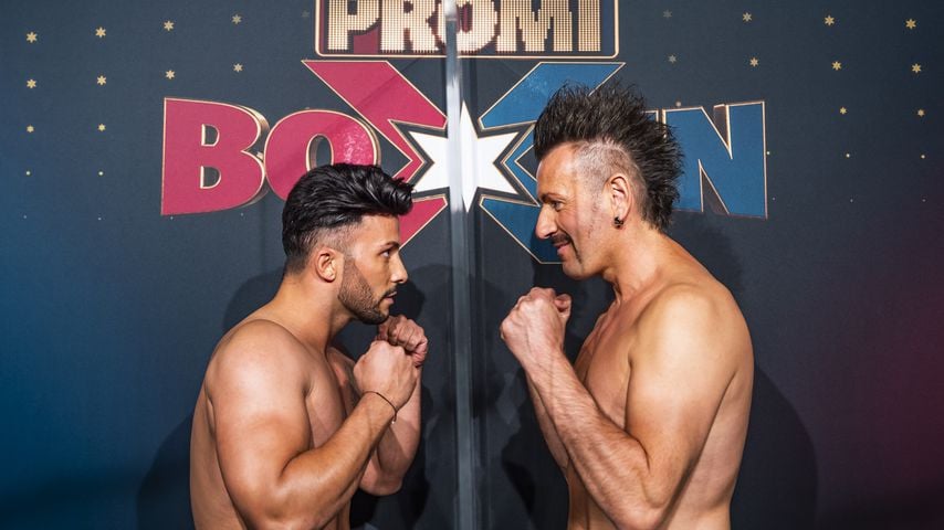Domenico De Cicco und Ennesto Monté beim Promiboxen 2020